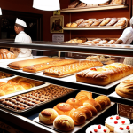**A cozy Portuguese bakery, filled with the aroma of fresh pastries, families sharing moments of joy and celebration.** (This captures the "confeitaria local" essence.)