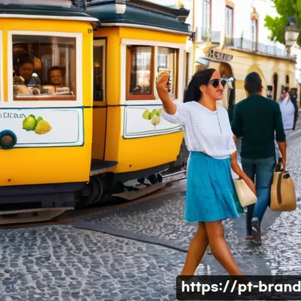 브랜드의 소셜 미디어 존재감 측정하기 - **Prompt 1: "A vibrant and inviting scene capturing a female travel blogger, dressed in a stylish ye...